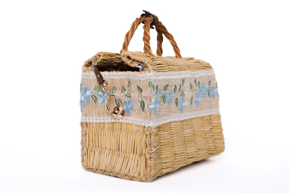 Basket Bag - Coquette