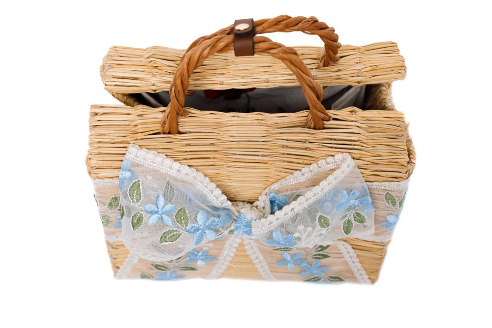 Basket Bag - Coquette
