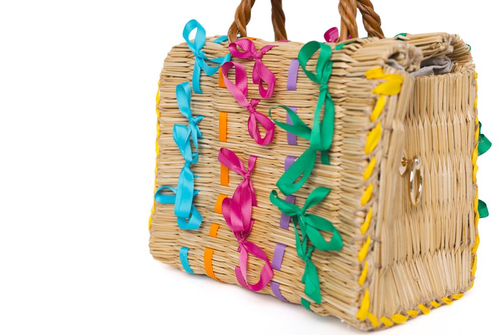 Basket Bag - Burning of the Ribbons Holiday